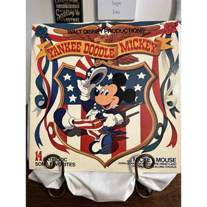 CHILDREN/KIDS EXC LP DISNEY YANKEE DOODLE MICKEY Original 1980 BUENA VISTA *